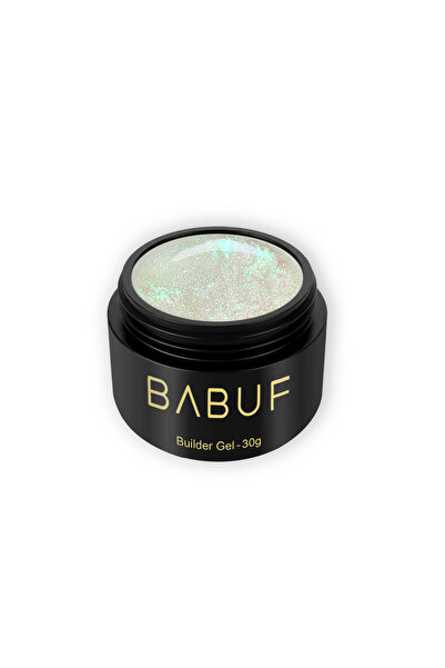 BABUF Gel Autonivelant Mermaid MBG – Construcție Unghii, Efect Irizat, 30g