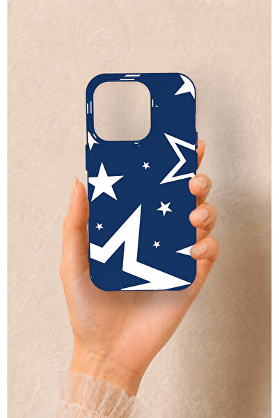 Vip Case iPhone 14 Pro Uyumlu Mega Star Desenli Silikon Kılıf