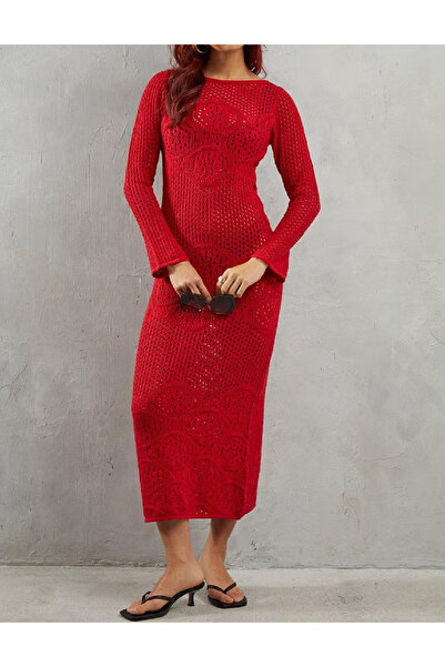 Evendi Rochie medie, Rosu