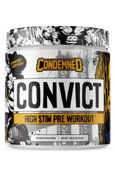 Condemned Laboratoriez Condemned Convict Pre Workout Blueberry Lemonade