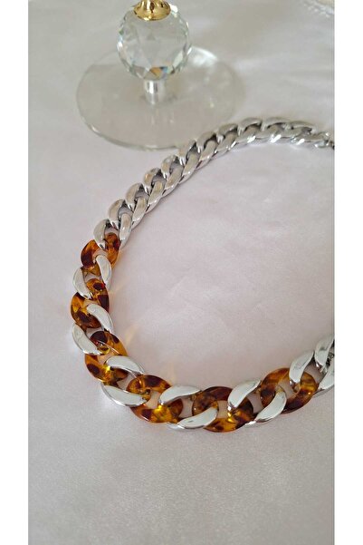 SOUL BY A&B Leopard Pendant Chain Necklace Stylish
