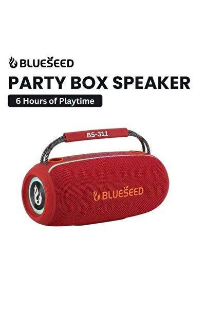 blueseed BS-311 Bluetooth Speaker, IPX6 Waterproof Outdoor, 12-Hour Battery, ...
