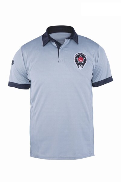 MyForm My Form Özel Güvenlik Yazlık T-Shirt-GRI