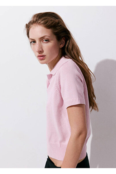 MANGO Woman Polo yaka kazak