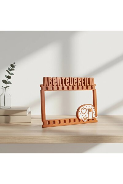 OEM Artă Decorativă de Perete 'Abenteuerfilm' cu Design Filmstrip și Caravană...