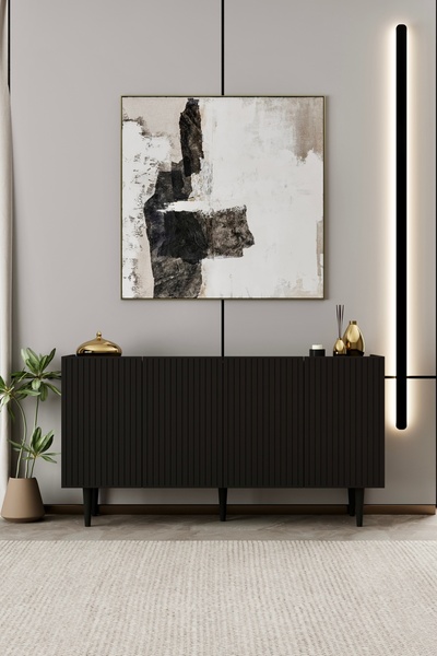 moldesan Capella MDF 4 Kapaklı Konsol 160 cm