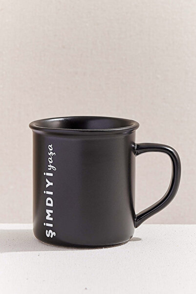 Paşabahçe Live in the Moment Ceramic Mug 370 Cc, Stylish Design