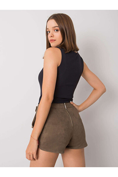 Factory Price Pantaloni Scurti Dama Khaki