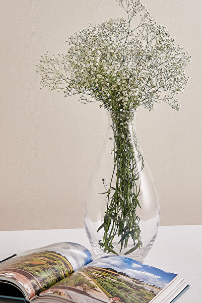 Paşabahçe Leyla Vase 40 Cm, Stylish Decorative Vase