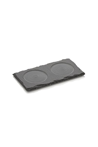 WAS Suport piatra pentru 2 rasnite sare/piper, 16x8x1 cm
