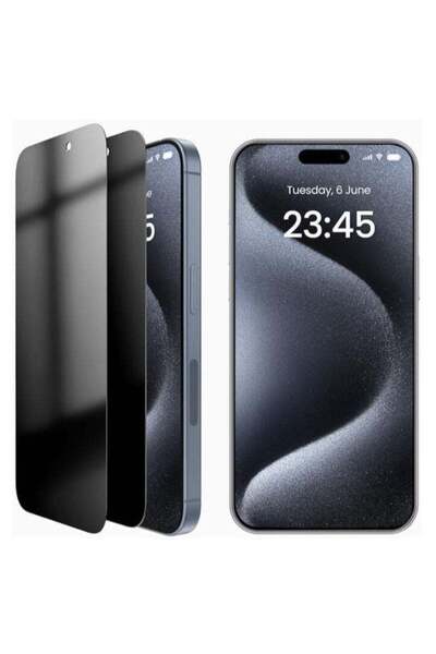 ELTRAZONE Glass for iPhone 15 Pro Max Screen Protector Tempered Glass Full Gl...