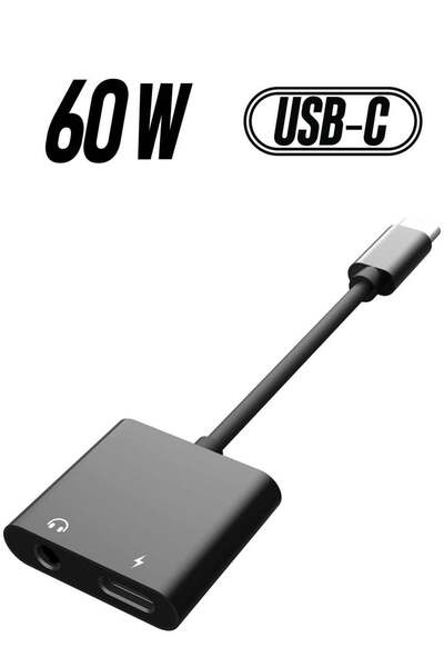 ELTRAZONE محول سماعات رأس من USB C إلى 3.5 ملم، شحن سريع 60 واط، محول صوت من ...