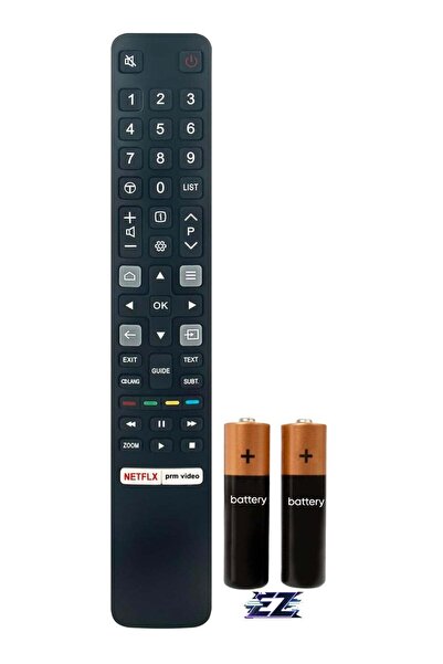 ELTRAZONE جهاز تحكم عن بعد بديل RC802NU YUI1 مناسب لتلفزيون TCL 4K طراز 32ES5...