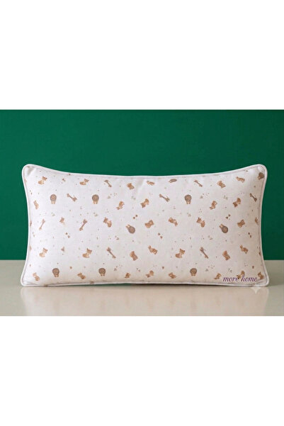 MORE HOME Muslin Baby Pillowcase with Cover 35X45 Fox Light Beige