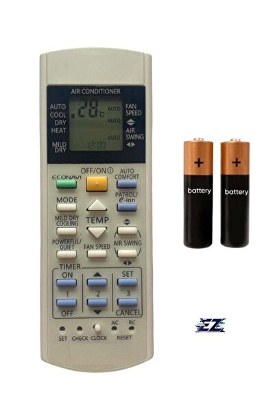 ELTRAZONE AC Remote No. 29B (No Backlight) Compatible/Replacement for Panason...