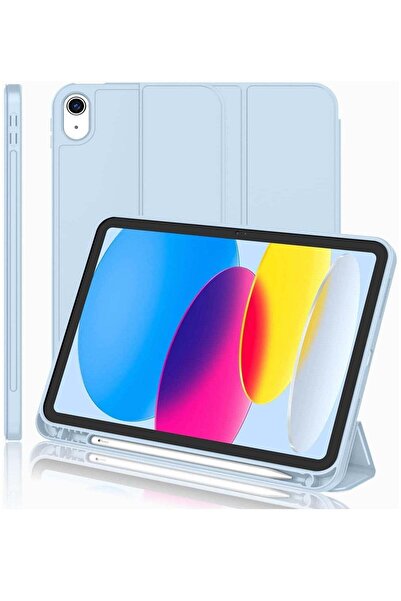 ELTRAZONE New iPad 10.9 Inch Case 2022 (10th Gen) with Pencil Holder, Trifold...