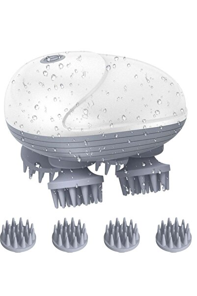ELTRAZONE Electric Pet Massager for Dogs and Cats, Scalp Massager with 4 Rota...