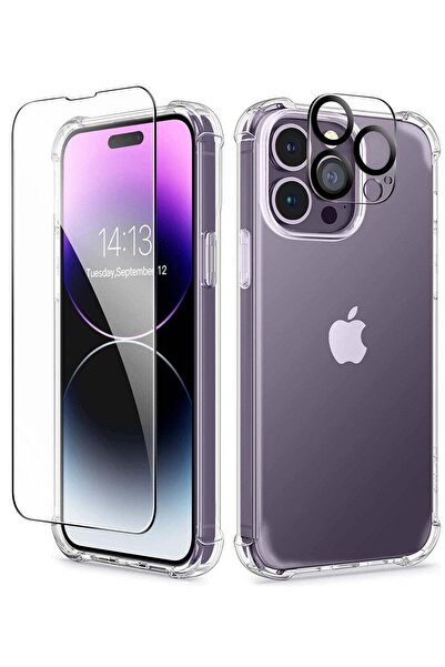ELTRAZONE iPhone 14 Pro Max 6.7 Inch with Screen Protector + Camera Lens Prot...