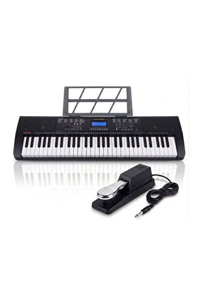 MegArya Aiersi 61 Keys Touch Response Electronic Organ ARS1758BK With Sustain...