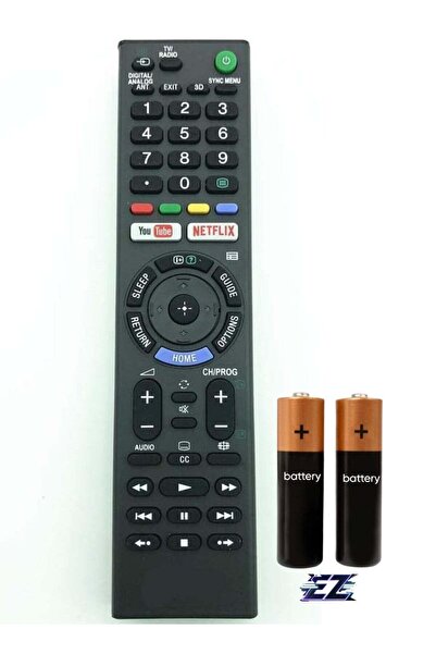 ELTRAZONE Remote Control Suitable for Sony LCD LED 3D TV with YouTube Netflix...