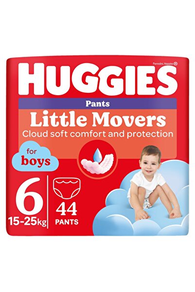Huggies Little Movers Pants Mega Baieti