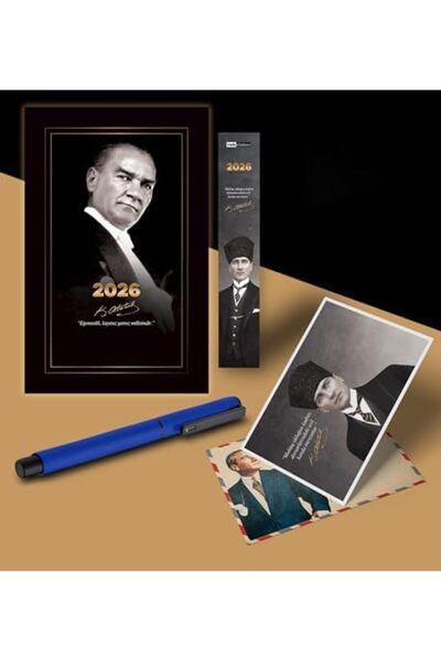 Yıldızan متجر nht 2026 قلم بطاقة بريدية لتحديد المواقع بتصميم جازي باشا أتاتو...