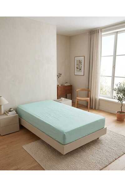 Terzi Ömer Mint Green Single Bed Sheet