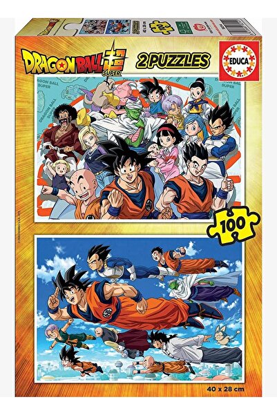 Educa Puzzle Educa 2X100 Piece Dragon Ball Z Boy Puzzle