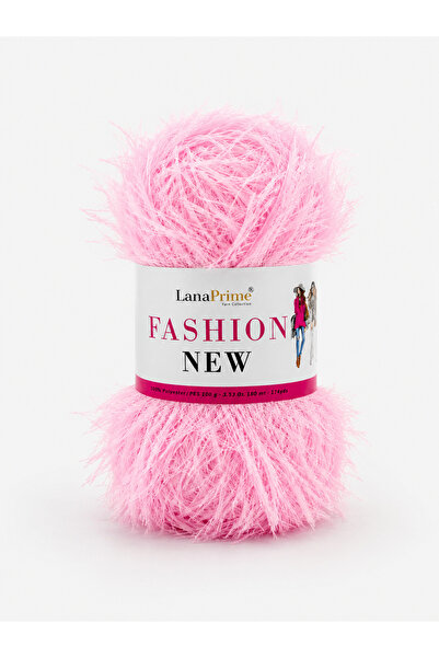 Lanaprime Fashion-New Eyelash Yumoş Νήμα Πλεξίματος Φαντασίας - 127 Βαμβακερή...