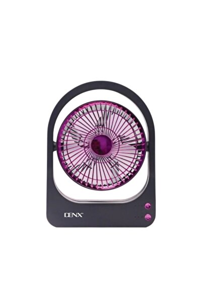 Generic DENX DX2625 USB Mini Table Fan With 3 Speeds, Timer And Type-C Port
