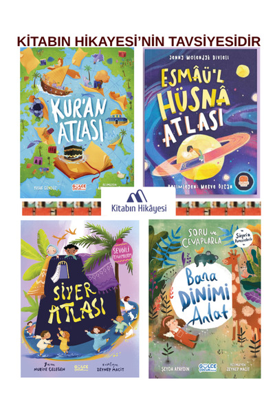 Gülce Kitap Siyer Atlası - Sevgili Peygamberim, Kuran Atlası, Soru Ve Cevapla...