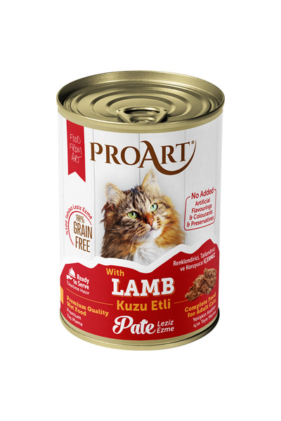 ProArt Complete Wet Food Pate with Lamb for Adult Cats