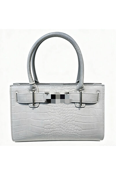 Bleco Crocodile Embossed Metal Buckle Mini Handheld Commute Bag