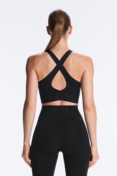Oysho Kruvaze sırt dekolteli Light Touch tank top