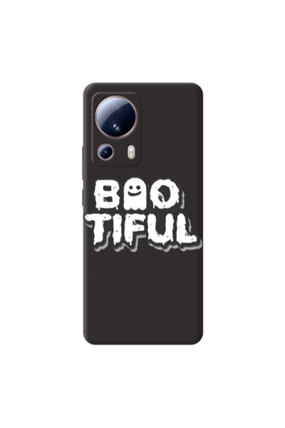 Other Xiaomi Mi 13 Lite Baotiful Black Colored Silicone TPU Θήκη