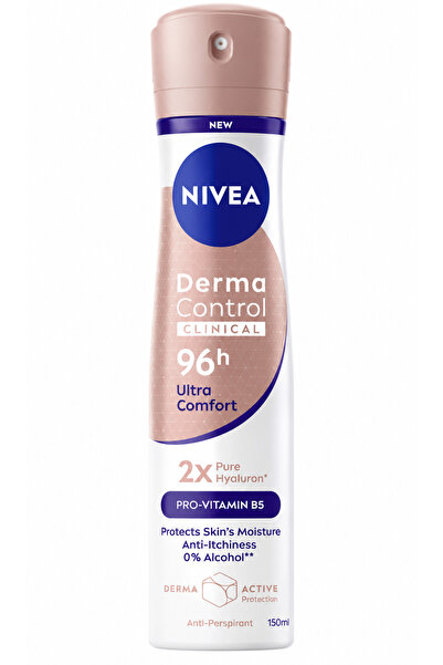 NIVEA Derma Control Clinical Ultra Comfort Deodorant Spray pentru Femei 150 m...