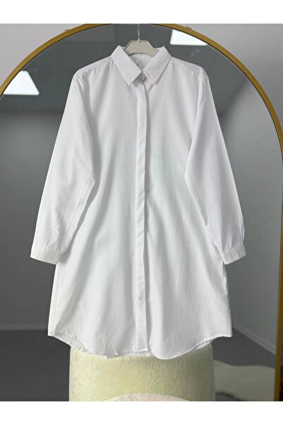 VOLT CLOTHİNG Basic Oversize Tunik Gömlek