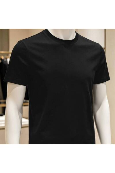 BASEPULSE Solid Color Men'S Casual Short Sleeve T-Shirt - Soft Everyday Home ...