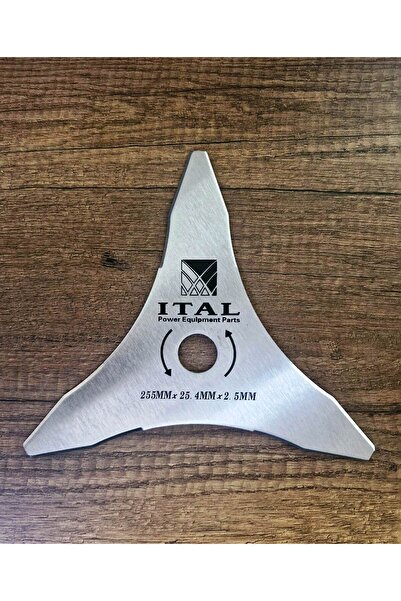 İtal Tırpan Bıçağı 3'lü - 255x3mmx25.4x2,5T - Tüm Modellere Uyumlu
