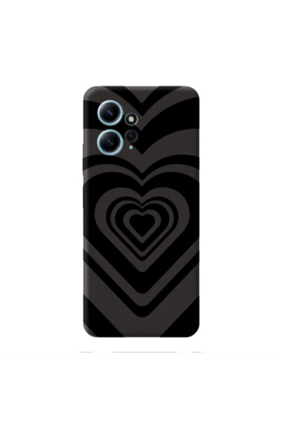 Other Xiaomi Redmi Note 12 4G Hypnosis Black Colored Silicone TPU Θήκη