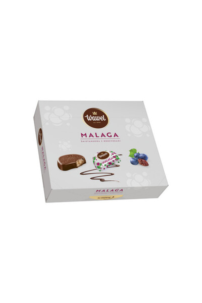 Wawel Dulciuri Malaga cu smantana si stafide, Wawel, 330g