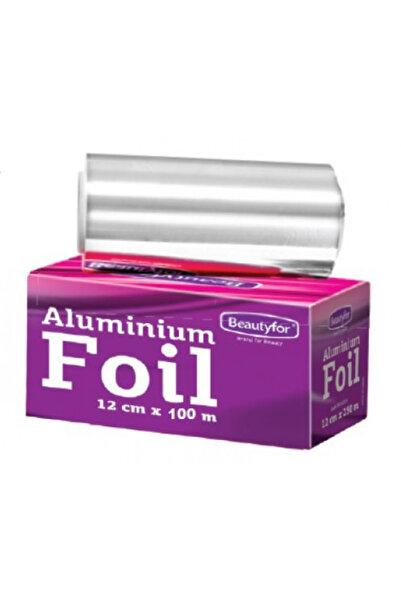 Beautyfor Rola Folie Aluminiu Argintie Suvite - Aluminium Foil for Hairdressi...