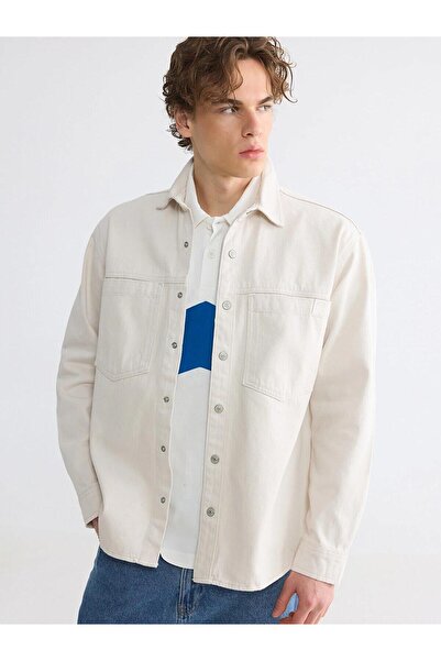 LC Waikiki Loose Fit Men's Jean Shirt (S6)