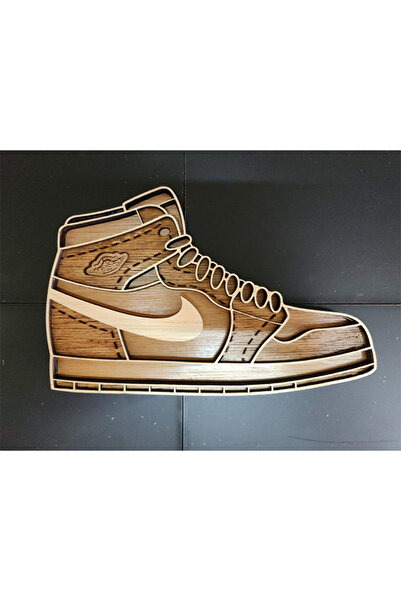 KicksVibe Ξύλινο διακοσμητικό παπούτσι Nike Air Jordan