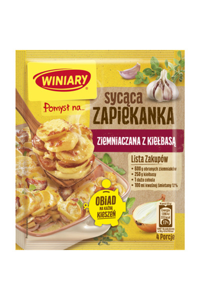 Winiary Condimente pentru cartofi gratinati si carnati, 41g