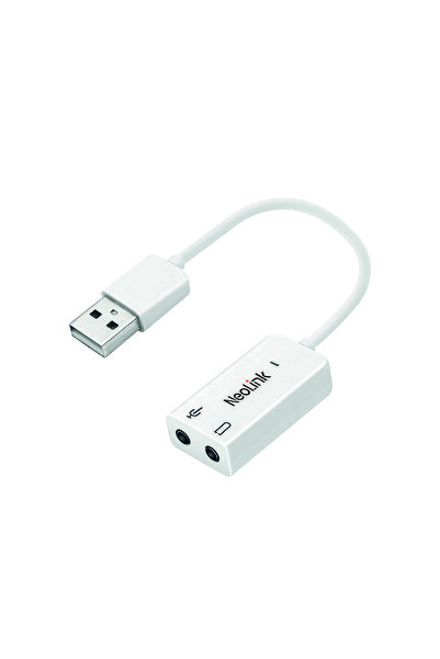 Neolink NL-106 7.1 USB Ses Kartı 3.5mm Mikrofon Kulaklık Harici Dönüştürücü