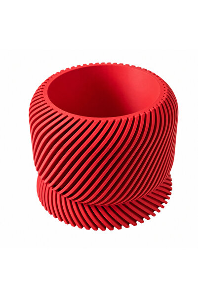 PrintForge Vaza Apex, PrintForge®, printata 3D, 16x16x13 cm, fabricata din PL...