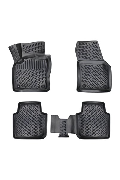 Umbrella Set de covorașe auto din cauciuc tip tavă pentru VW Tiguan II Allspa...