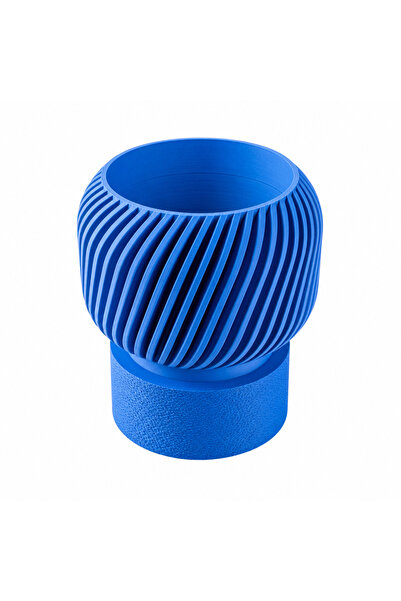PrintForge Vaza Rowan, PrintForge®, printata 3D, 14x14x16 cm, fabricata din P...