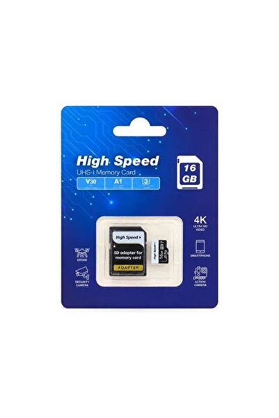 ELBA Micro Hafıza Kart High Speed 16 GB A1 V30 U3